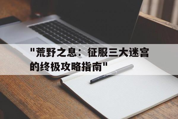 "荒野之息：征服三大迷宫的终极攻略指南"的简单介绍