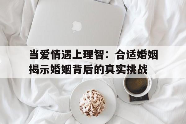 当爱情遇上理智：合适婚姻揭示婚姻背后的真实挑战